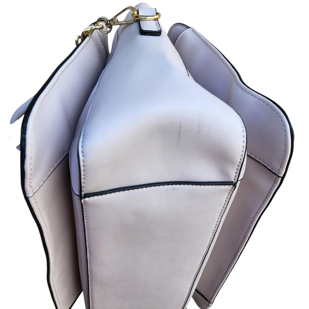Andrew Marc New York Satchel w/ Floral Stud Detail - Top Handle & Crossbody - Picture 13 of 16